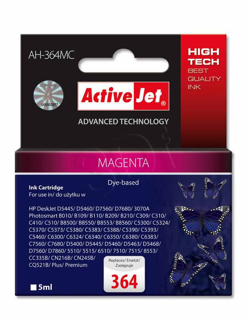Cartucho Comp Activejet Hp N364 Magenta